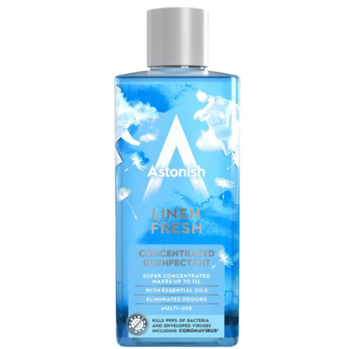 Концентрований дезінфікуючий засіб Astonish Linen Fresh, 300 мл